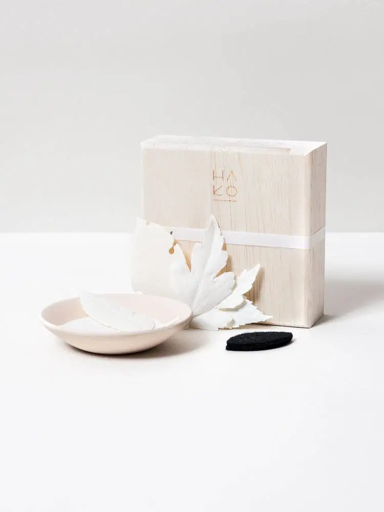 HA KO Paper Incense - Wooden Box Set of 6