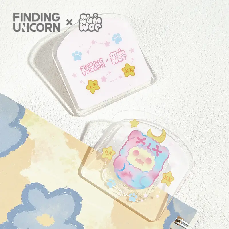 【Exclusive Live Stream Perk - Gift Only】[FINDING UNICORN] Shinwoo Style Acrylic PP Clip (Only for Live Stream Giveaway, Not for Sale) H9UVZQSF5B