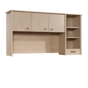 Sauder Whitaker Point Traditional Desktop Hutch with Storage Drawer Platform & Book Holder