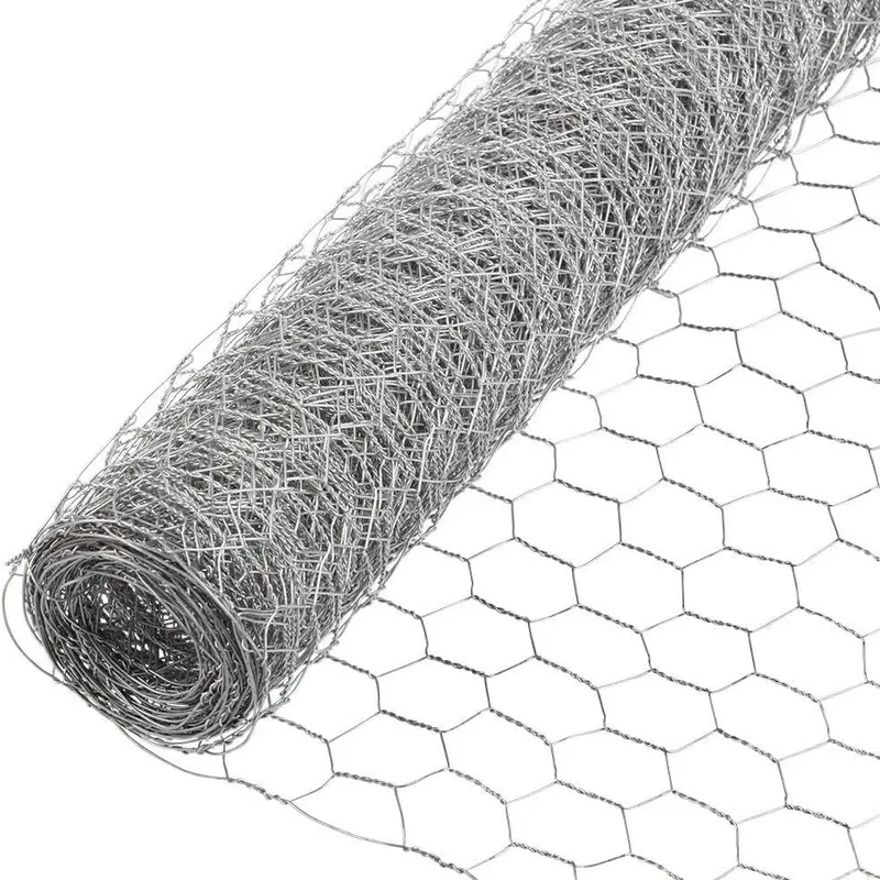 Fencer Wire 20 Gauge Galvanized Poultry Hex Netting with 2 inch Mesh, Multiple Sizes