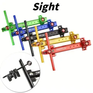 1pc sight short recursive aim recursive bow accessories left and right hand universal daily archery training competition outdoor archery activities outdoor sporting goods Practical accessory Archery practice Adult beginner