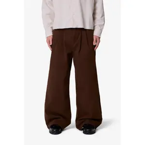 mnml Twill Barrel Trouser - Brown