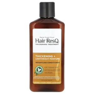 Petal Fresh Hair ResQ®, Thickening Treatment, Thickening + Lightweight Moisture Weightless Conditioner, For Thinning Hair, 12 fl oz (355 ml)