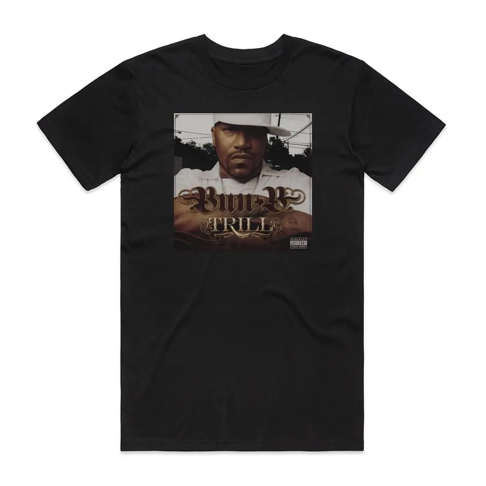 Bun B Trill Album Cover T-Shirt Black