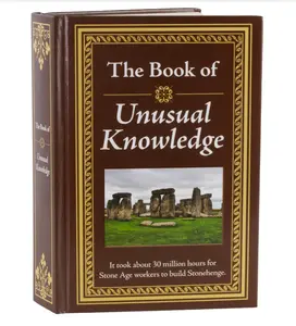 The Book of Unusual Knowledge: Big Book of Fascinating Facts & Information | Hardcover Gift for Trivia Buffs, Curious Minds, Adults, Dad & Knowledge Seekers