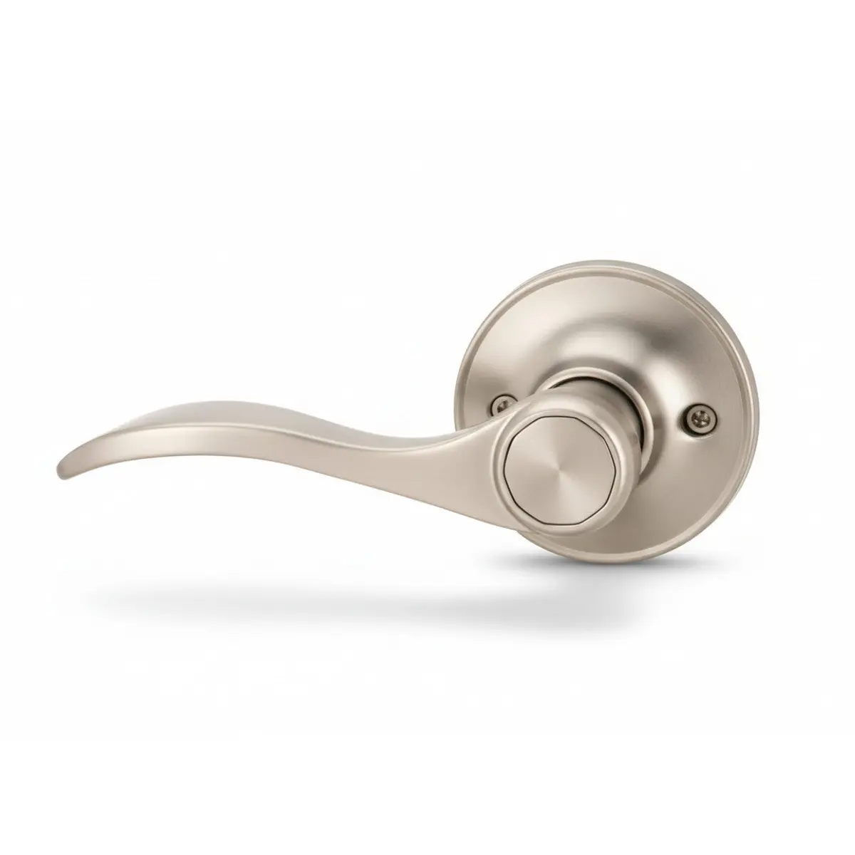Kingston Dummy Lever, Satin Nickel