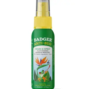 Travel Size Bug Repellent, Family Friendly All Natural Mosquito Repellent w/ Organic Essential Oils, Smells Great, 3 Hours Effective, DEET-Free, Vegan, 2.7 fl o