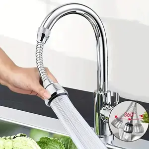 Kitchen Faucet, 360-Degree Rotating Faucet Aerator, 2-Mode Extension Tube, Sink Aerator, Kitchen Faucet Accessories