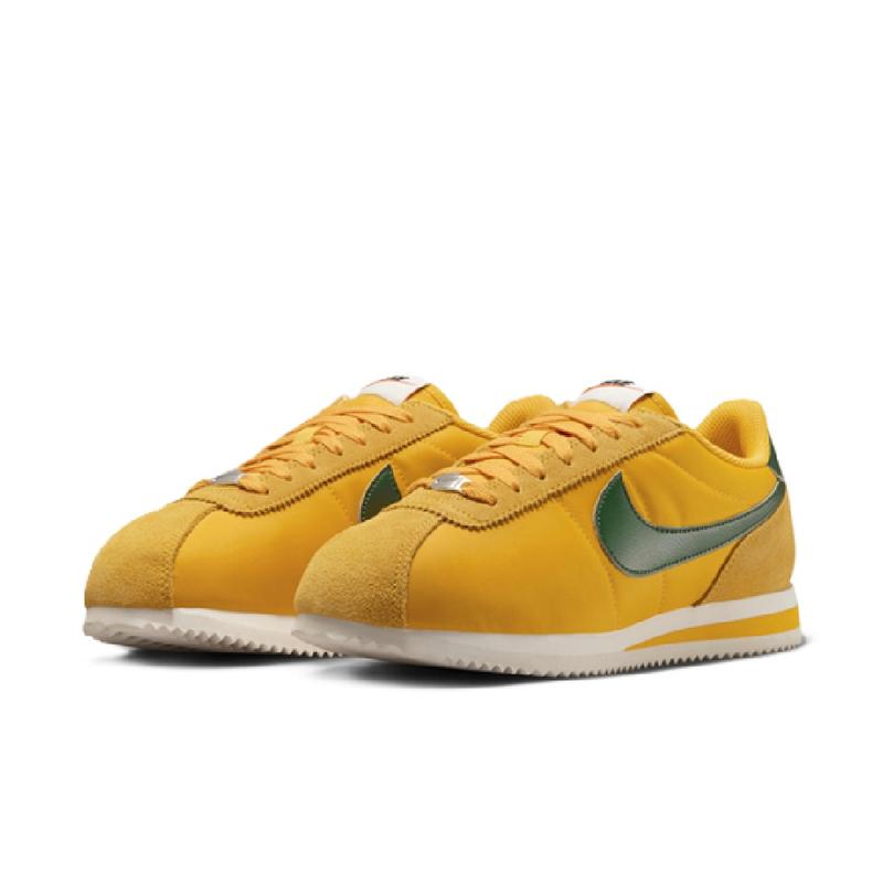 Women's Nike Cortez Yellow Ochre/Gorge Green (DZ2795 702)