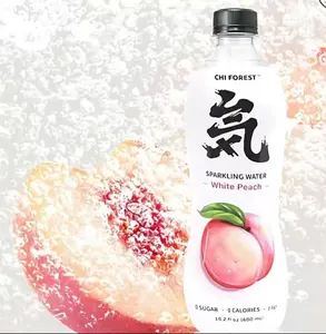 Chi Forest Sparkling Water White Peach 480ml