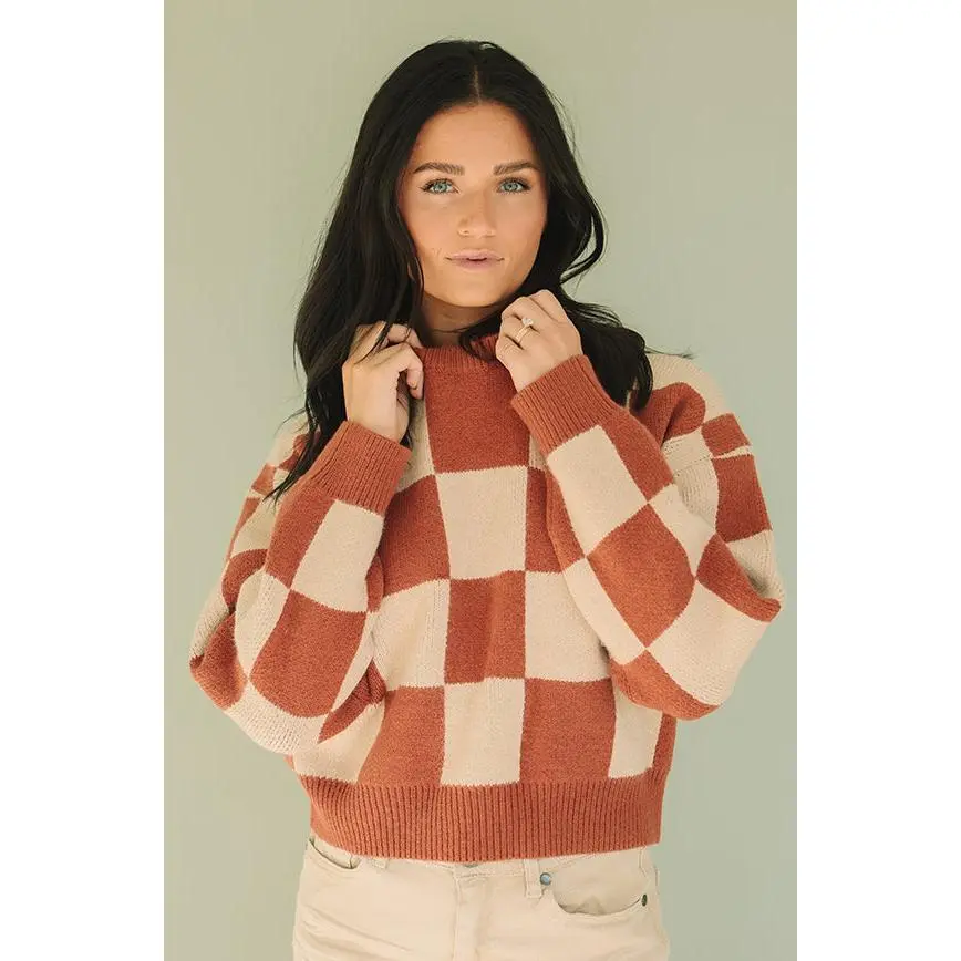 Fair and Square Butterscotch Sweater - FINAL SALE