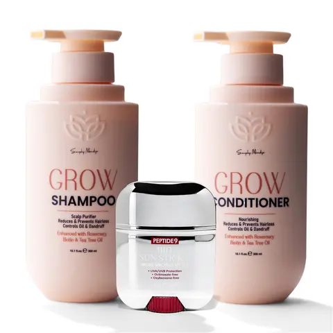The Favorites - Grow Shampoo, Conditioner and Bio Sunstick