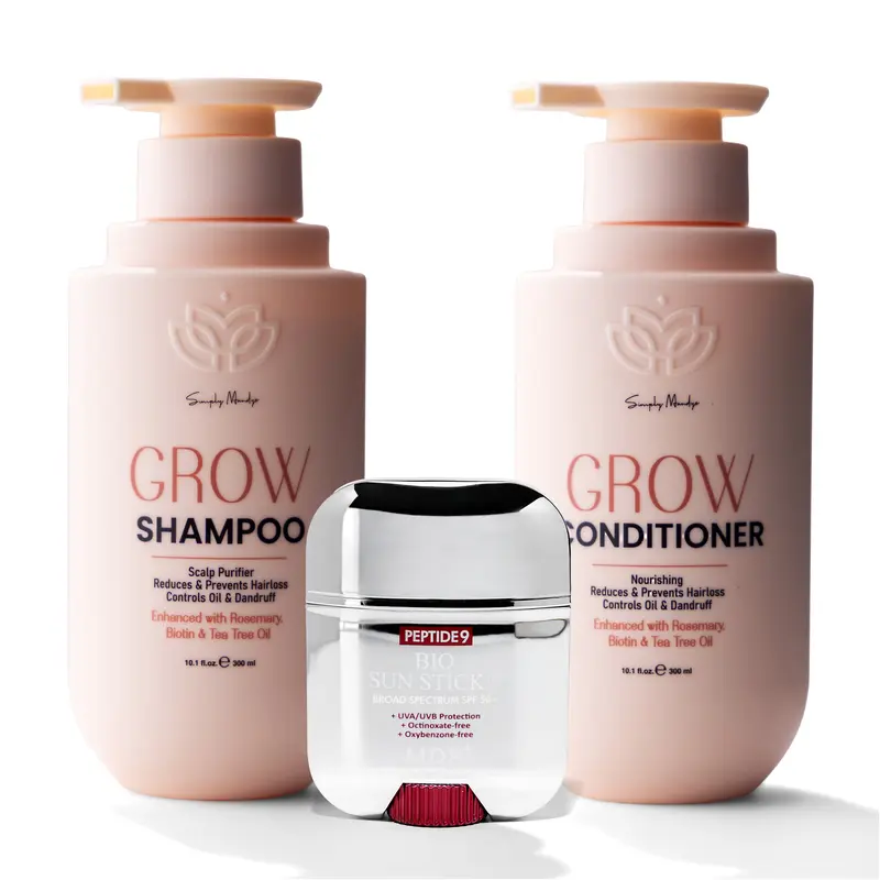 The Favorites - Grow Shampoo, Conditioner and Bio Sunstick