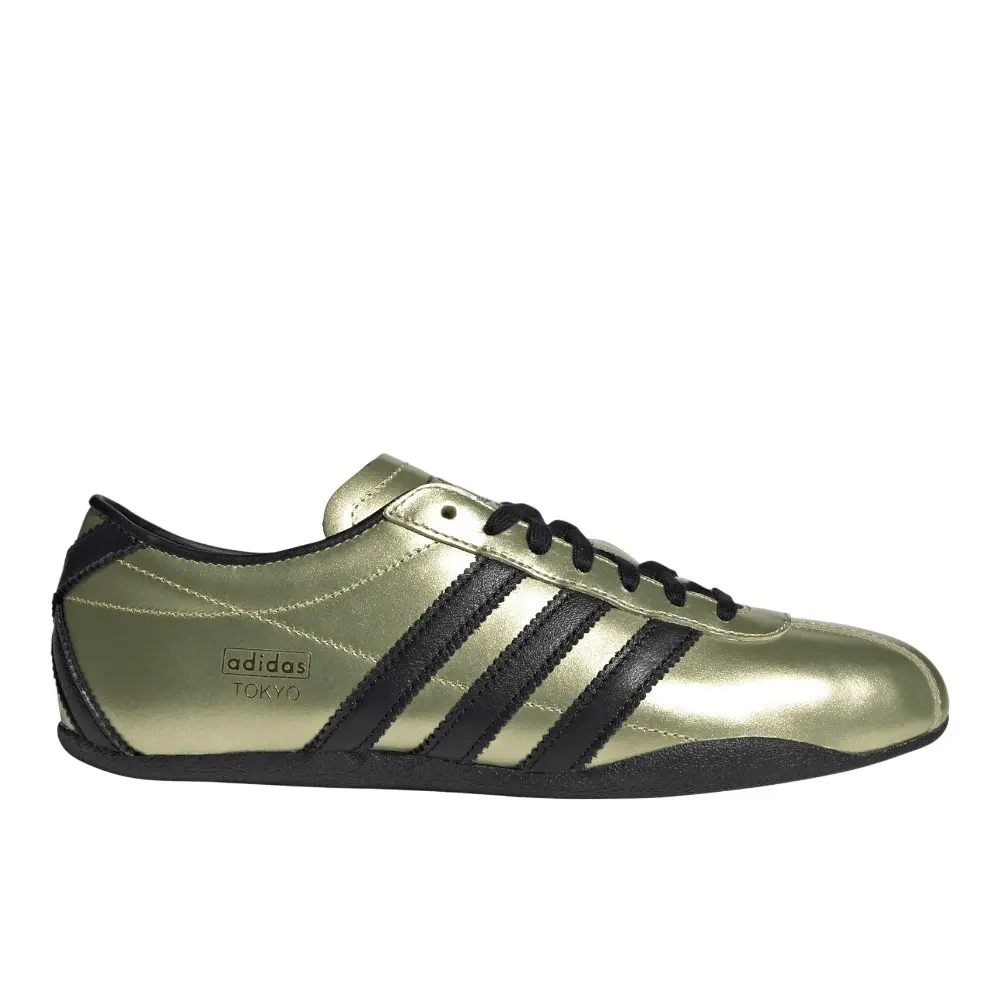 adidas Womens Tokyo Sneakers Shoes Casual - Gold
