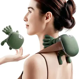 Multi Functional Simulated Human Hand Five Finger Shoulder & Neck Massager Electric Massage Function Wireless Portable USB Charging Deep Tissue Relief for Neck Shoulders Back Arms & Legs Ideal Holiday Gift