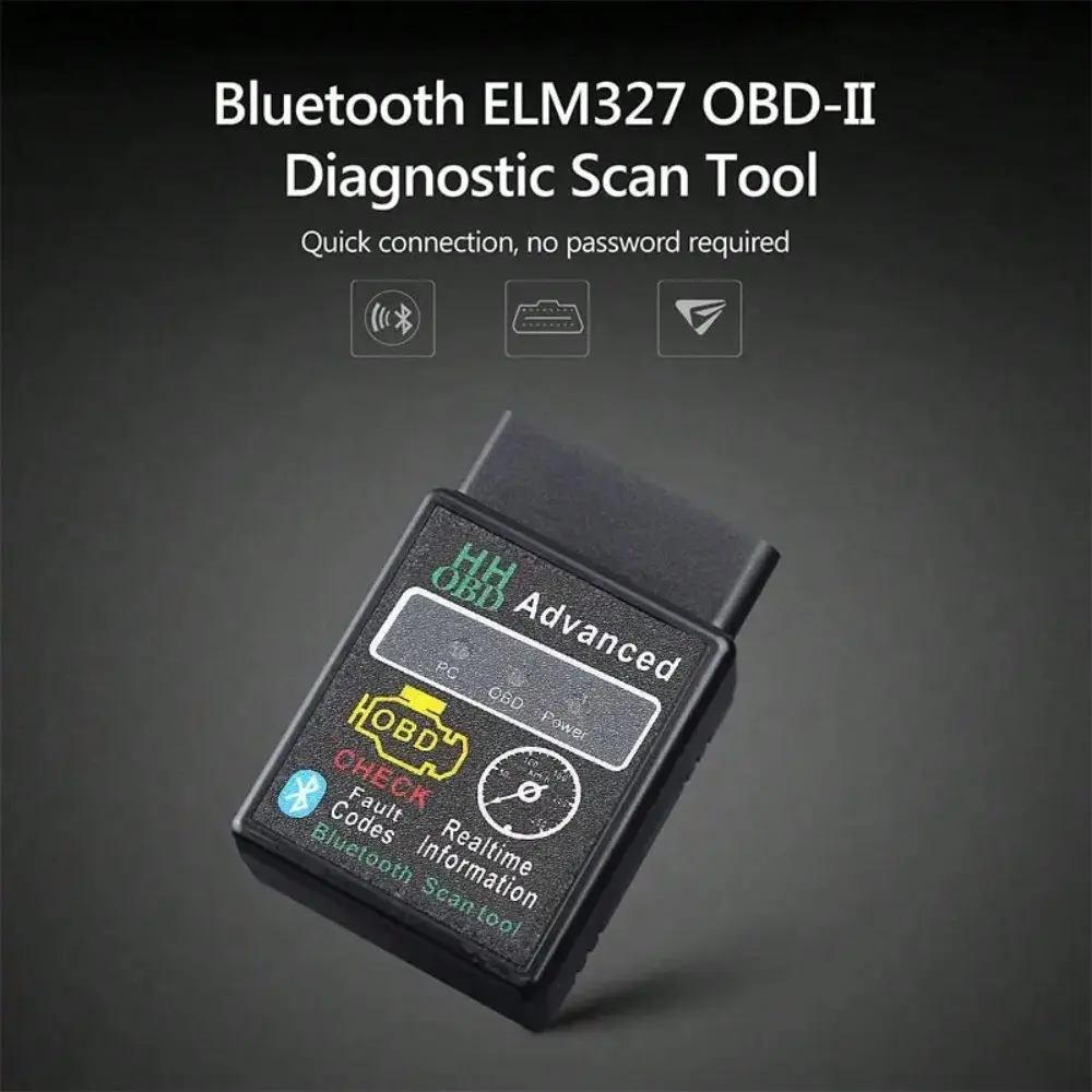 Obd2 Diagnostic Scanner with Bluetooth-compatible Scan Tool Adapter, Vehicle Diagnostic Tool, Unlock Your Car's Hidden Potential, Essential Auto Repair Tool, Vehicle Diagnostic Tester