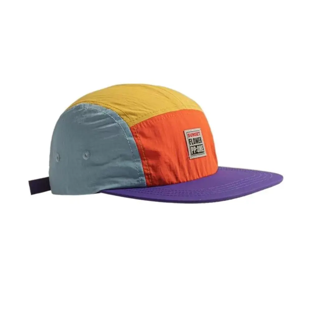 Retro Japanese Style Hip-hop Hats 5 Panel Quick-drying Flat Brimmed Baseball Cap Thin Breathable Sunscreen Hat Unisex