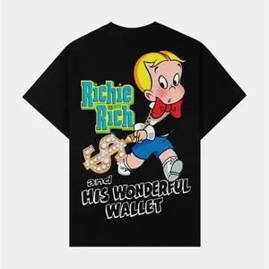 Vintage Richie Rich Graphic Tee, Retro Cartoon Dollar Sign Tee, 90s Comic Style Streetwear, Funny Wealthy Shirt, richie rich shirts, Mens Womenswear Top