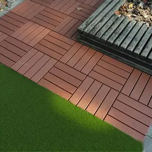 Plastic Interlocking Deck Tiles,44 Pack Patio Deck,12"x12" Square Waterproof Outdoor All Weather Use,Outdoor or Indoor Poolside Balcony Backyard