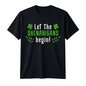 St Patricks Day Costume T Shirt Men Women Shamrocks Irish Party Graphic Print Retro Crew Neck Tee Unisex Casual Parade Wear