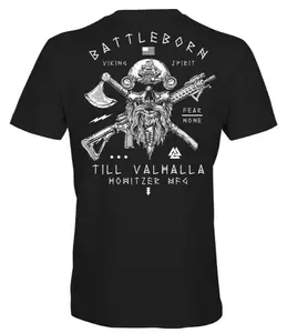Howitzer Style Men's T-Shirt BATTLEBORN Military Grunt MFG