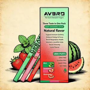 AVERO Wellness-Focused Herbal Respiratory Stick 2026 New Mullein Extract for Dual Care of Breathing & Sleep 600 High-Value Uses Extra Strength Lung Cleansing - Healthcare