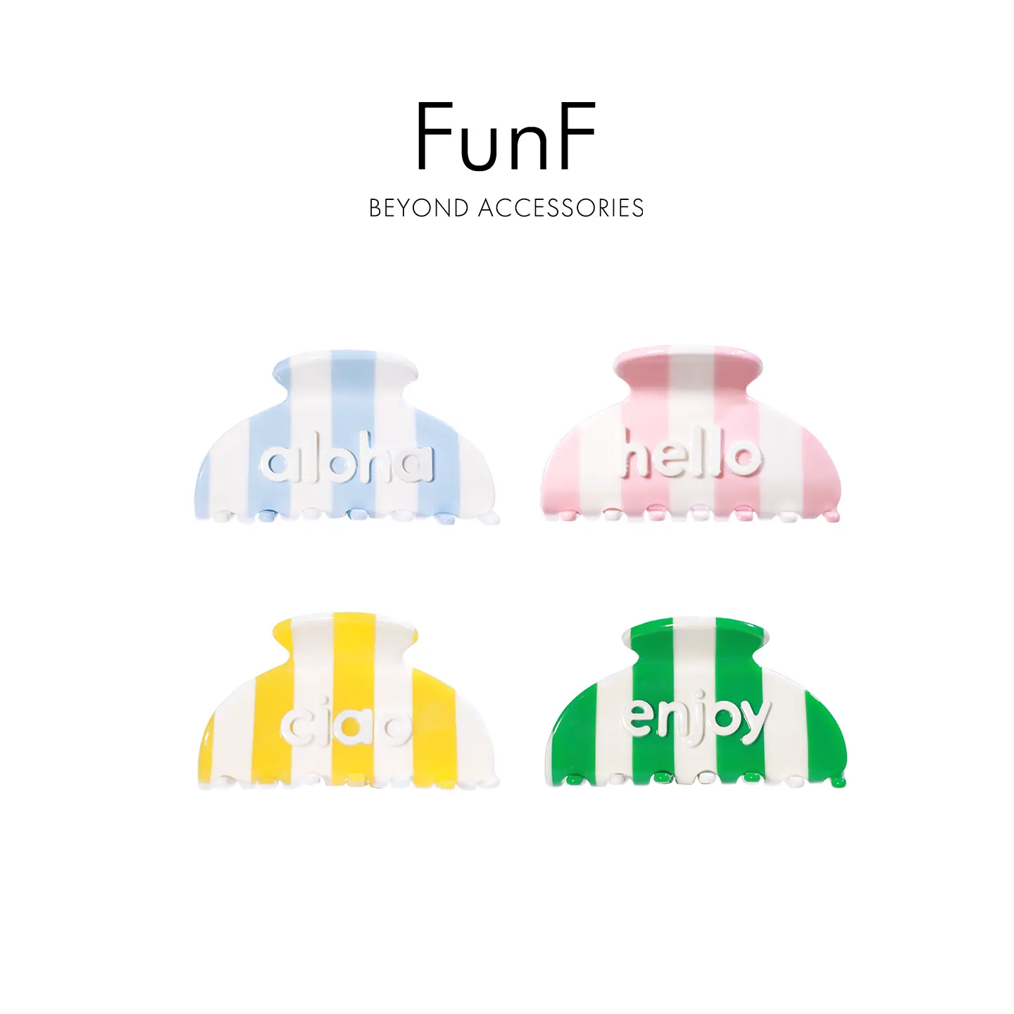 FunF-【FunF Resort】hair claw