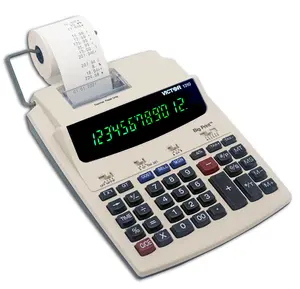 VICTOR® 1310 Big Print Commercial Thermal Printing Calculator – 12 Digit, Extra Large Display