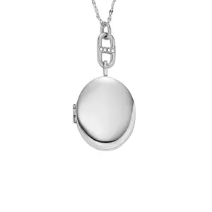 Fossil Women's Heritage Stainless Steel Chain Necklace