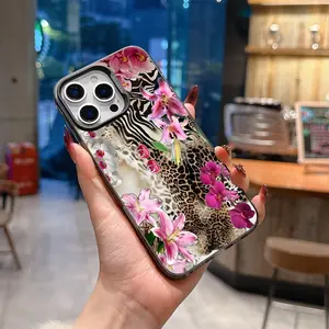 Flower Phone Case, Compatible with iPhone 17/16 Pro Max/14/16 Plus, Full Coverage Anti-Drop Shockproof, Simple Luxury Feel