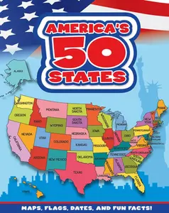 USED-America's 50 States: Maps, Flags, Dates, and Fun Facts! by Flying Frog (Hardcover)