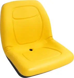 HECASA Yellow Seat Compatible with John Deere Gators Models 6X4 CX 4X2 4X4 TX 6X4 XUV 620i XUV 850D/4X2/4X2 TRAIL/HPX 4X2/HPX 4X2 D/HPX 4X4/HPX 4X4 D/HPX/4X4/TRAIL/HPX615E/HPX815EStralght Bad
