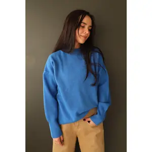 Rae: Wilder Crew Neck in Royal Blue