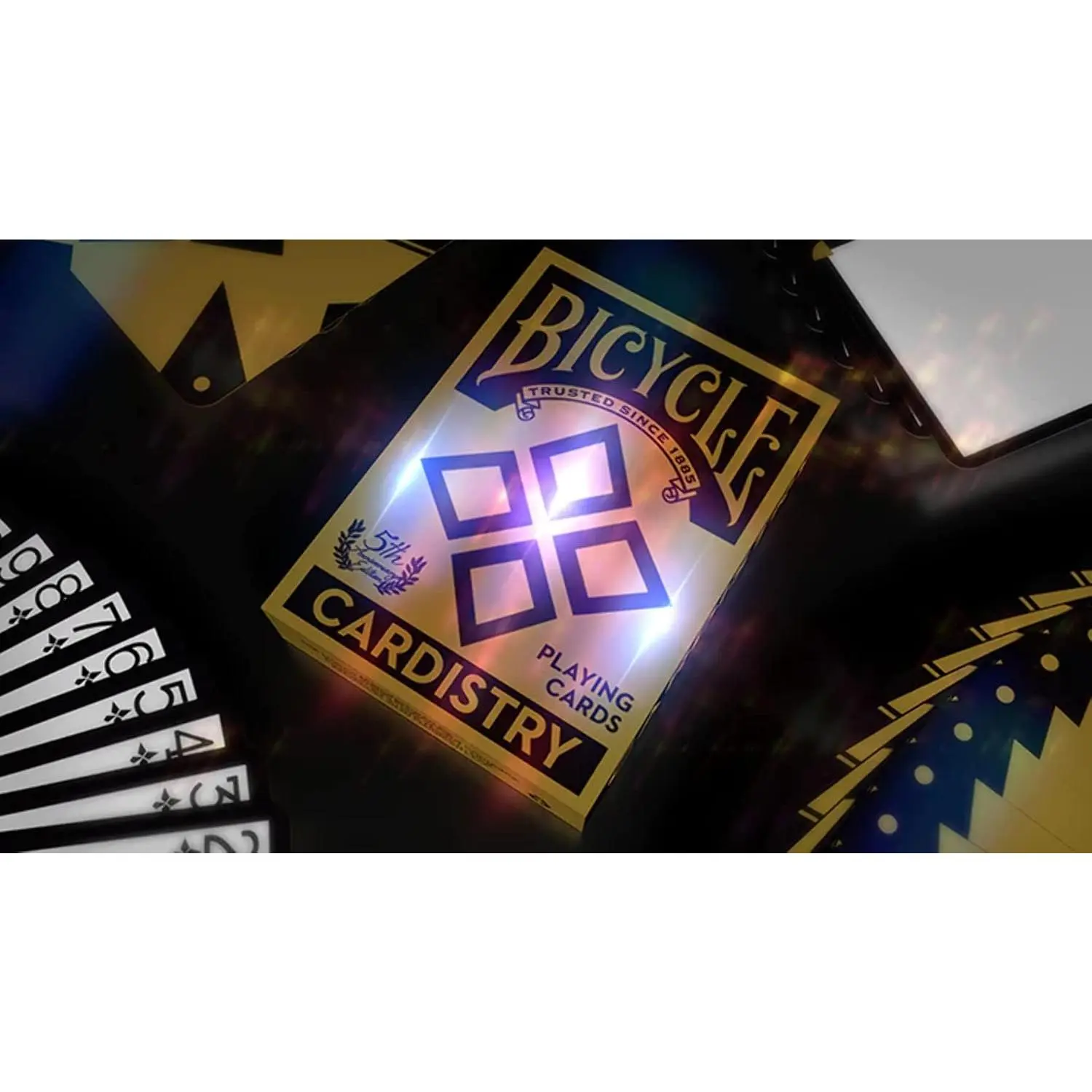 5th Anniversary Bicycle Cardistry Playing (Foil) Cards by Handlordz