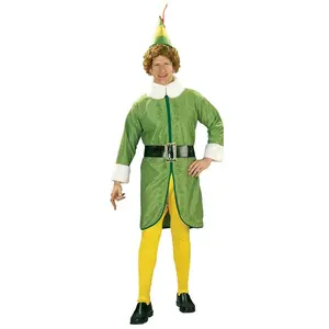 Plus Size Buddy the Elf Costume for Men