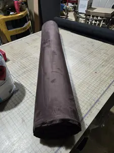 Chocolate Stretch Headliner Suede Fabric Sold By The Yard 60" wide