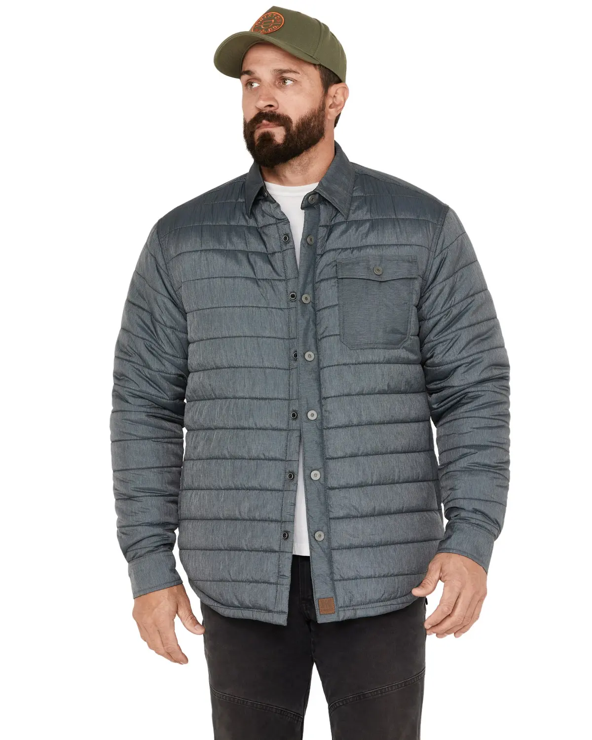 Dakota Grizzly Men's Men'S Lucas Quilted Lightweight Fleece Lined Jacket - D1361-420