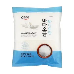 ASSI BRAND Korean Coarse Sea Salt 907g - Natural Gourmet Sea Salt for Cooking and Baking ASSI BRAND Korean Coarse Sea Salt 907g - Natural Gourmet Sea Salt for Cooking and Baking