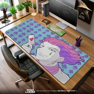 Hunter x Hunter Hisoka Cards Mouse Pad, Anime Desk Mat