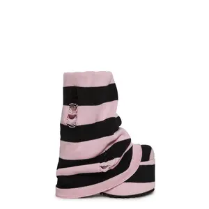 Snuggle Lifestyle Platform Boots - Striped