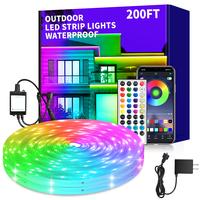 200ft Outdoor LED Strip Lights Waterproof