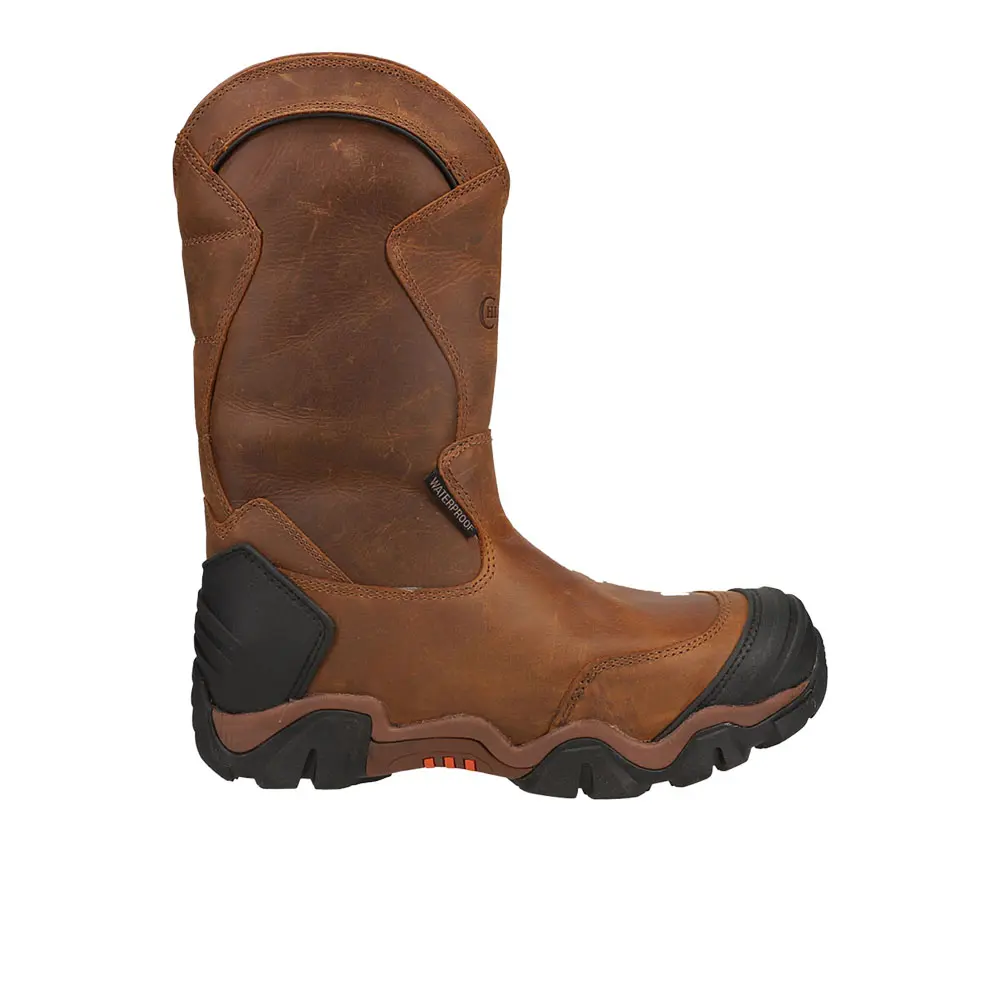 Chippewa Mens Cross Terrain Nano 12 Inch Waterproof Round Toe Work/Duty - Brown Chippewa Mens Cross Terrain Nano 12 Inch Waterproof Round Toe Work/Duty - Brown