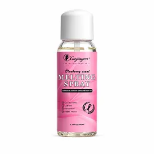 Lace Wig Glue Spray, Melting Adhesive Spray for Lace Front Wigs, Sweat Resistant Hold, Edge Control Touch Up, Blueberry Scent, 3.38 fl Oz
