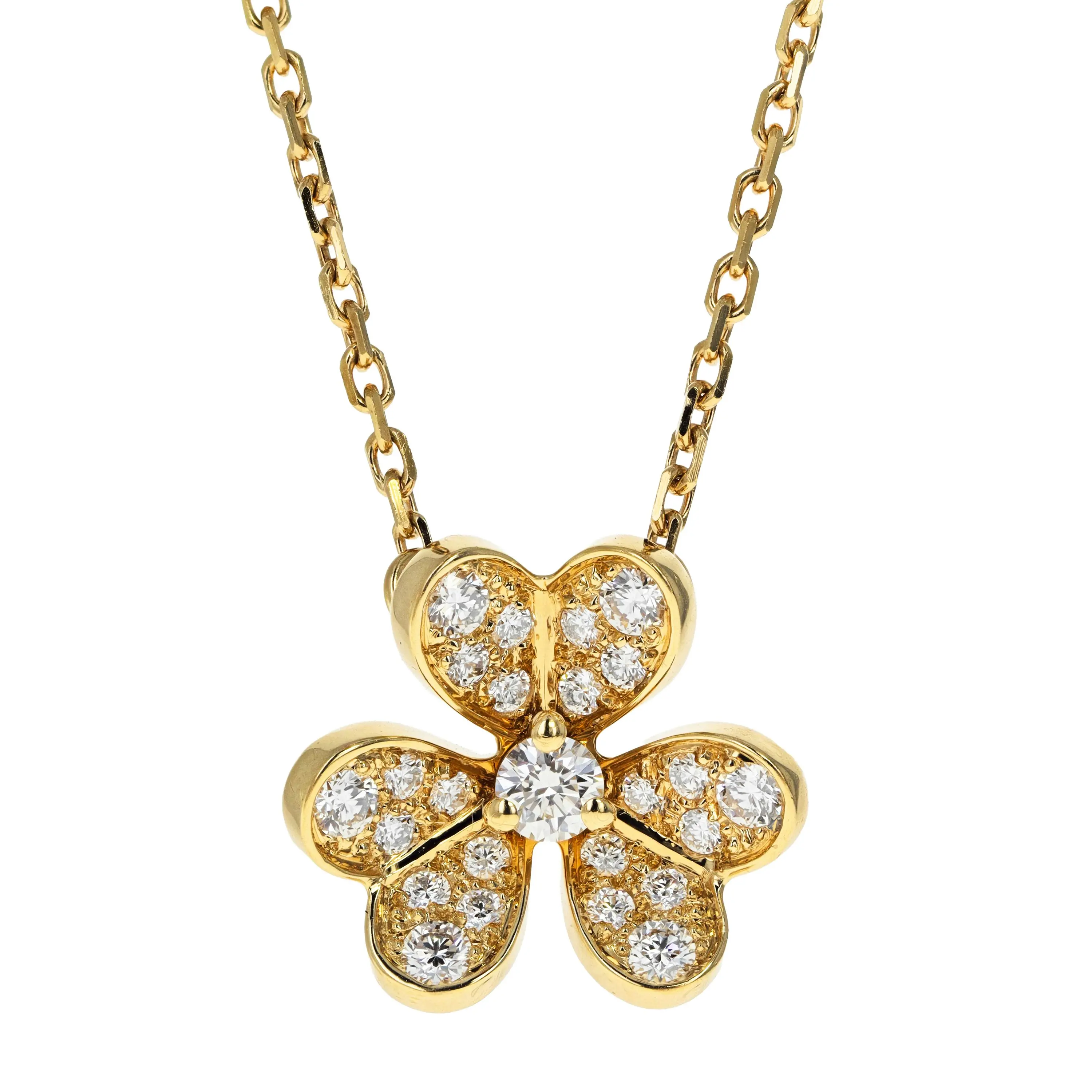 Pre-owned Van Cleef & Arpels Frivole Pendant