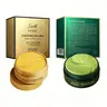 Avocado & Gold Adhesive Under Eye Patches (60 Pcs) - Unisex Skincare Treatments for Dark Circles, Puffiness Relief, Hydration, Under Eye Brightener, Gold Night Firming, Anti-Aging Night Routine Refresh