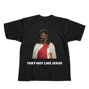Cute Funny Kendrick They Not Like Jesus T-shirt, Rapper Fan Sweatshirt, Unisex Menswear, Relaxed Premium Cotton Crewneck Hoodie, Pullover Hoodie
