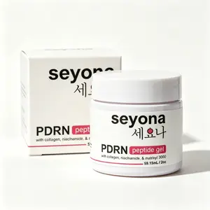 Seyona Jelly Peptide Gel with PDRN | Collagen & Niacinamide Moisturizer | Lightweight Hydrating Daily Skincare for Smooth Glowing Skin Moisture Hydrate Moisturizing