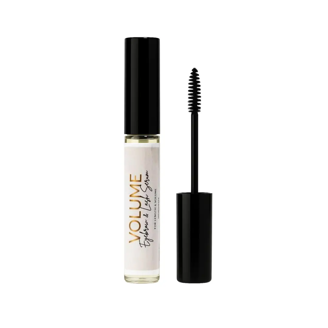 LASH SERUM: Volume Eyebrow and Eyelash For Growth & Thickness Castor Oil Jojoba -3 Month Supply Daily Comfort