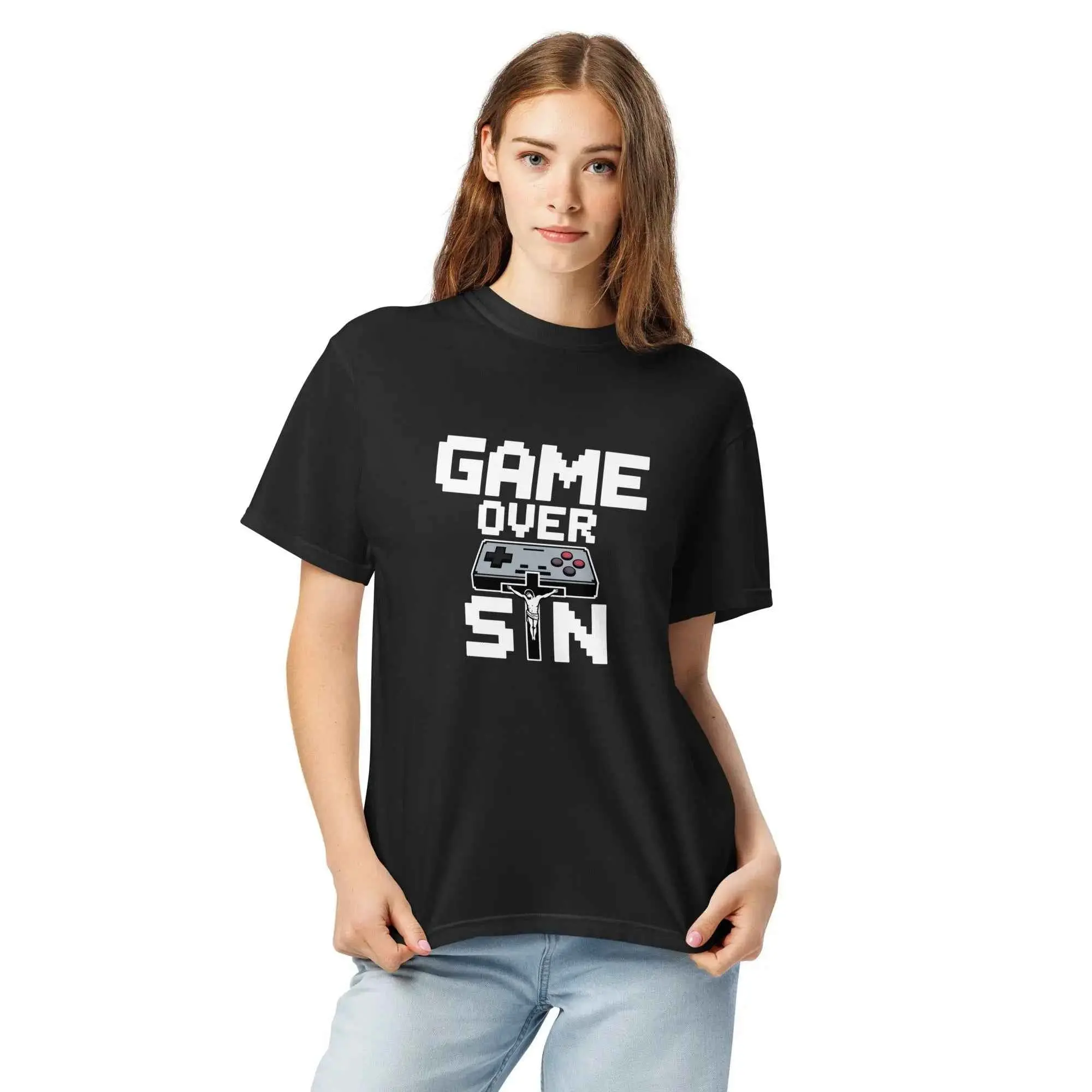 GAME OVER SIN™ TEE - Stylish Casual Wear for Gamers