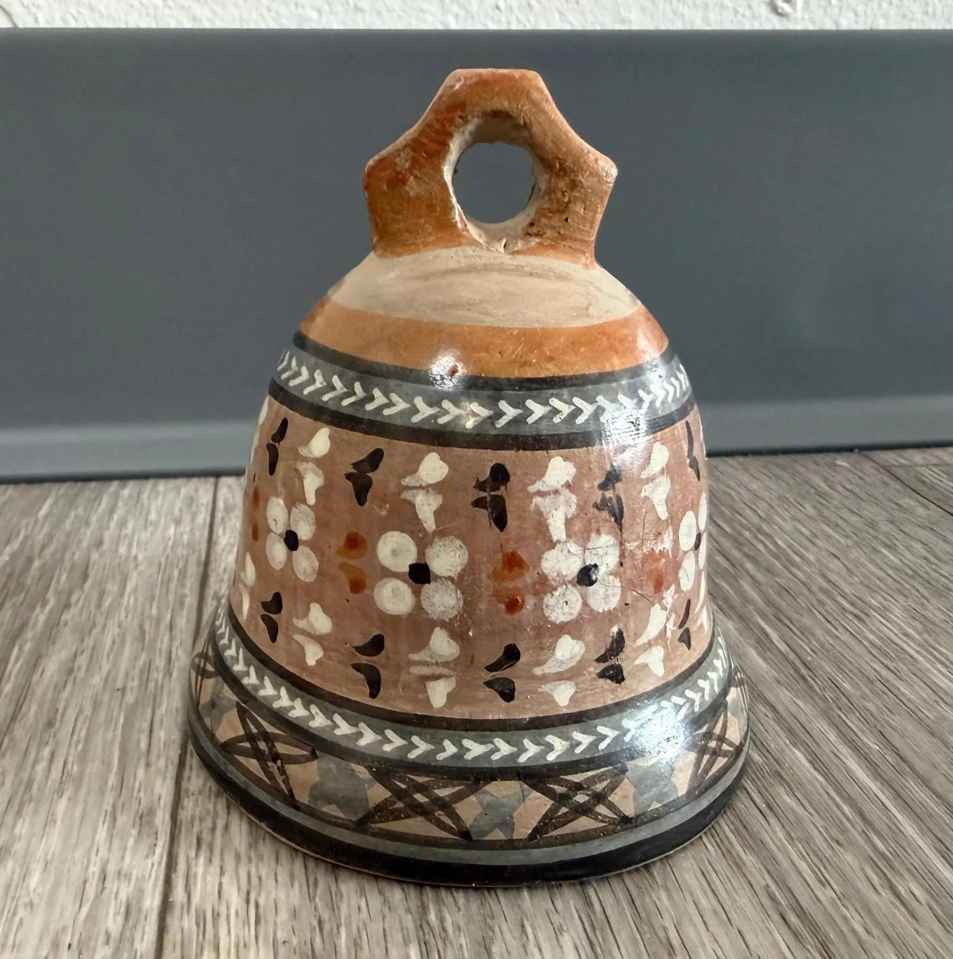 Mexican Pottery Bell - No Clapper